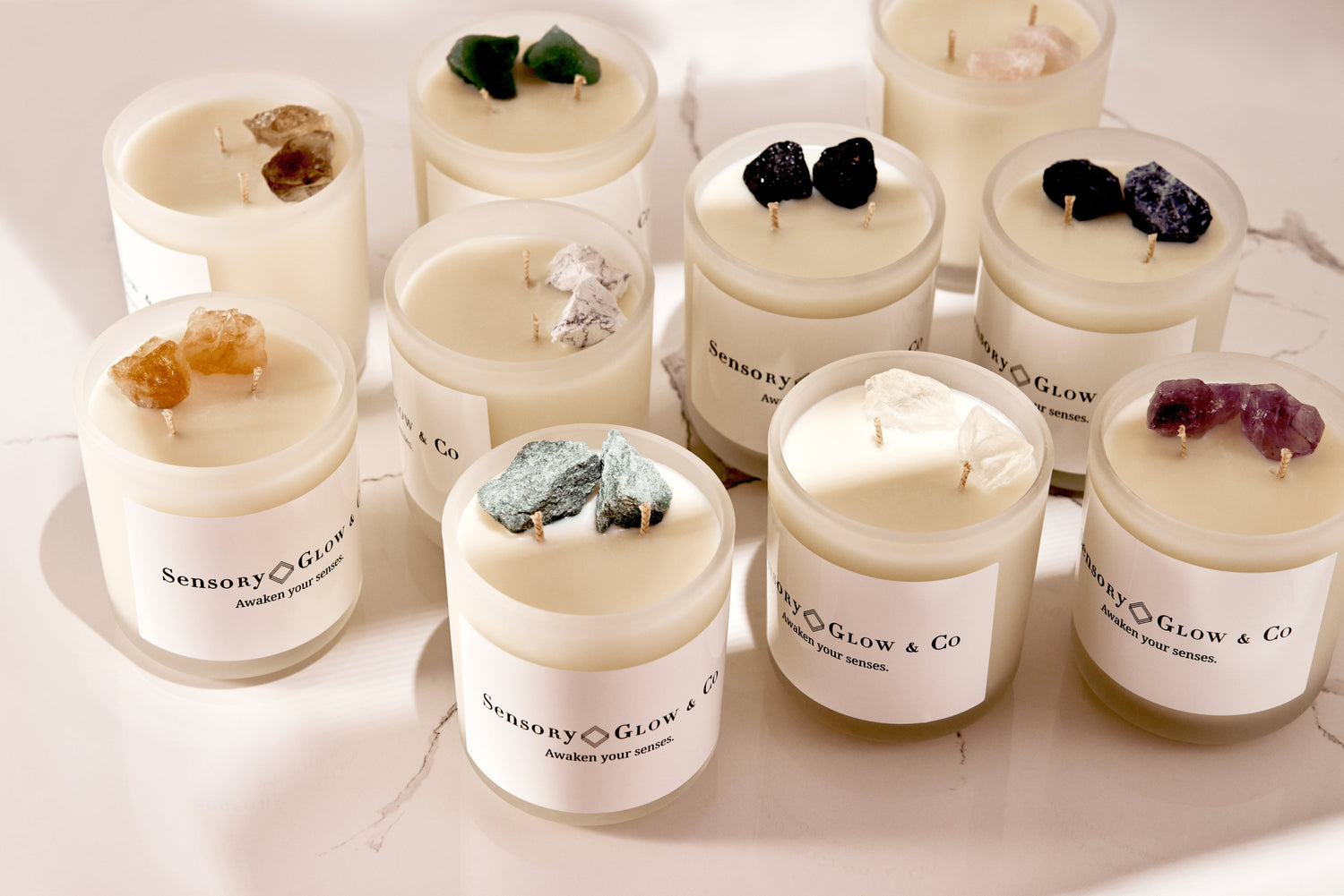 Crystals Candles